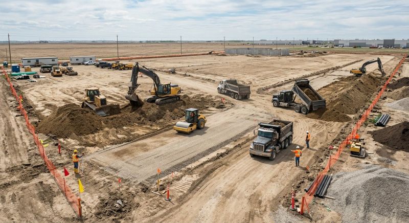 Commercial Site Preparation in Cumming, GA