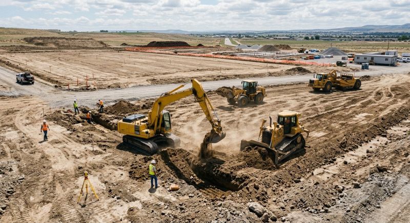 Commercial Land Preparation in Gwinnett County, GA