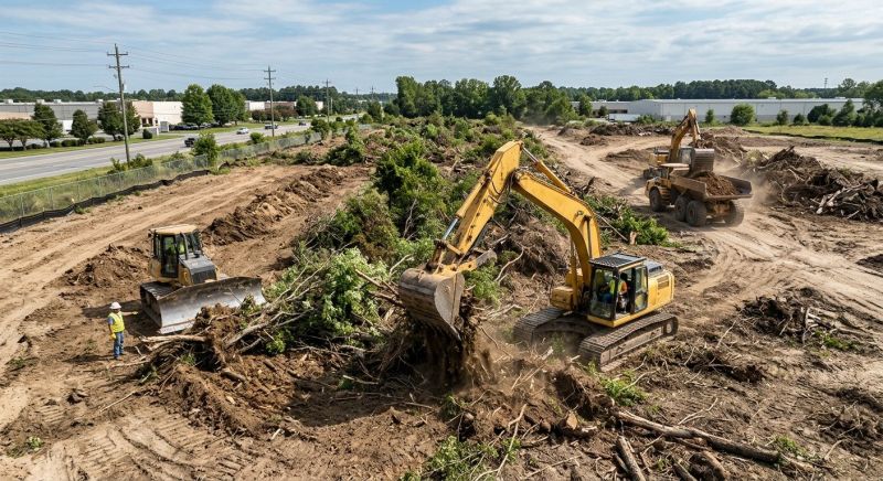 Commercial Lot Clearing in Utah County, UT