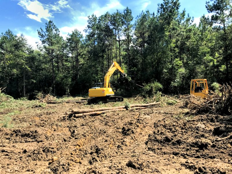 Construction Site Land Clearing in Marietta, GA