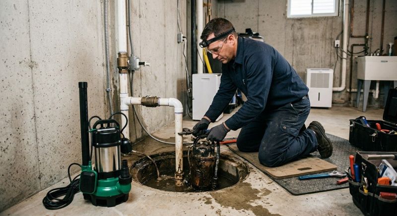 Ejector Pump Installation in Mobile, AL
