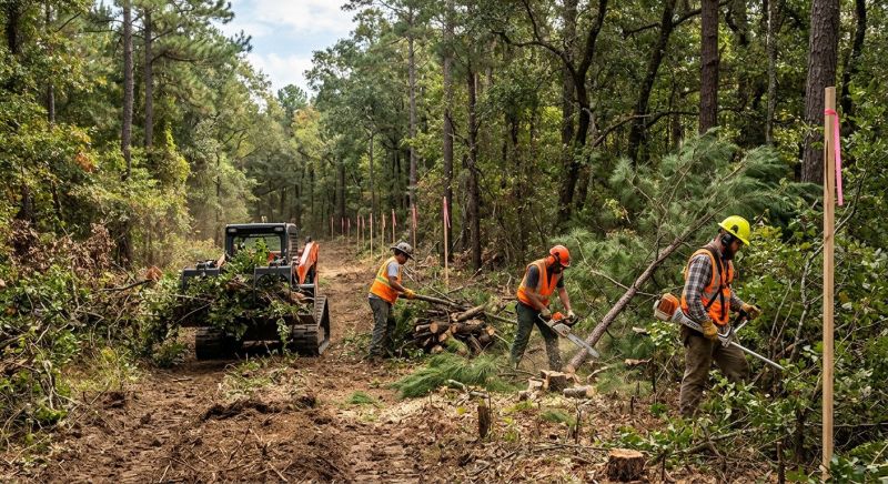 Hill Clearing in Houston, TX