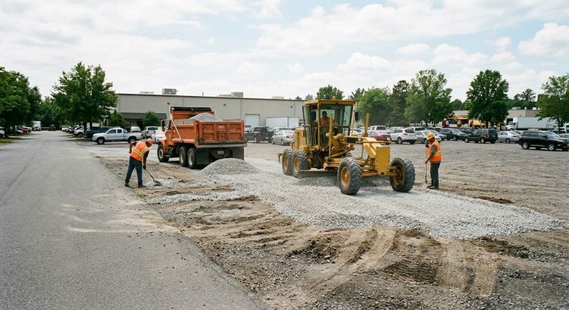 Parking Lot Leveling in Houston, TX