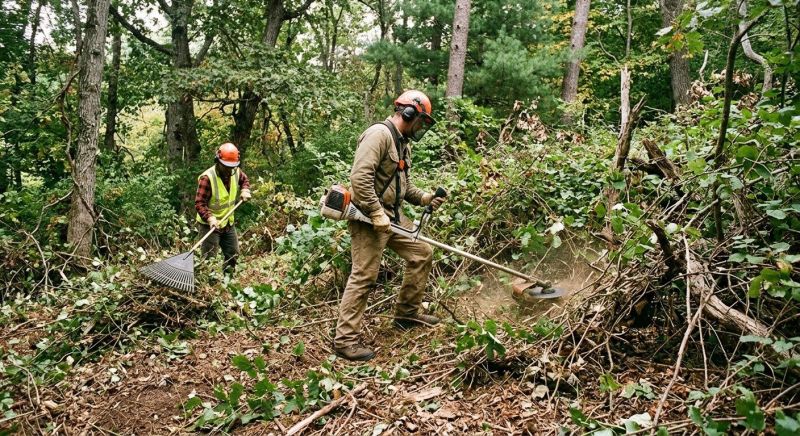 Thicket Clearing in Gwinnett County, GA
